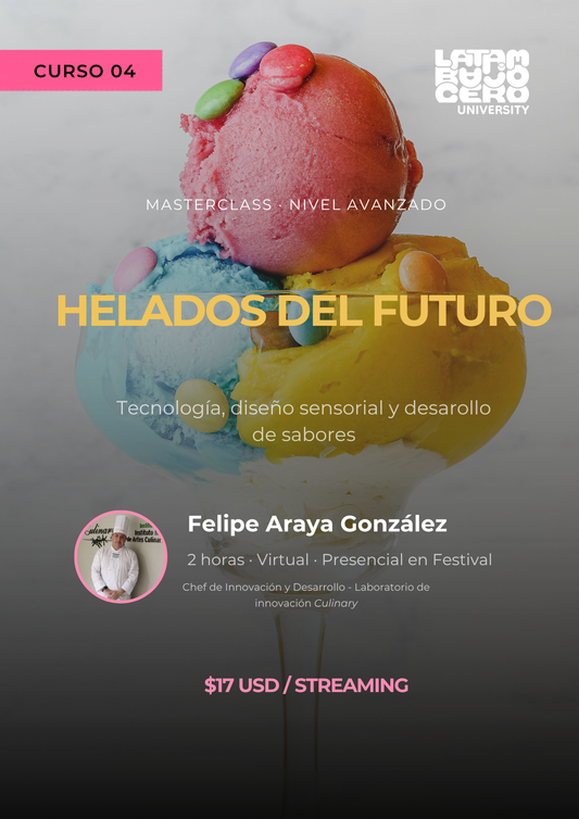 Curso Helados del futuro — Streaming Festival Latam Bajo
